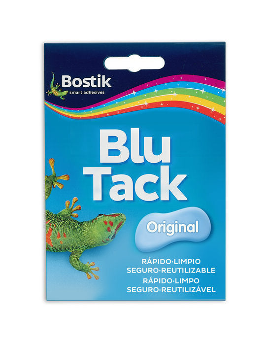 MASILLA ADHESIVA BLU-TACK ORIGINAL | 12 UNIDADES | (PLICO) Imagen principal del producto