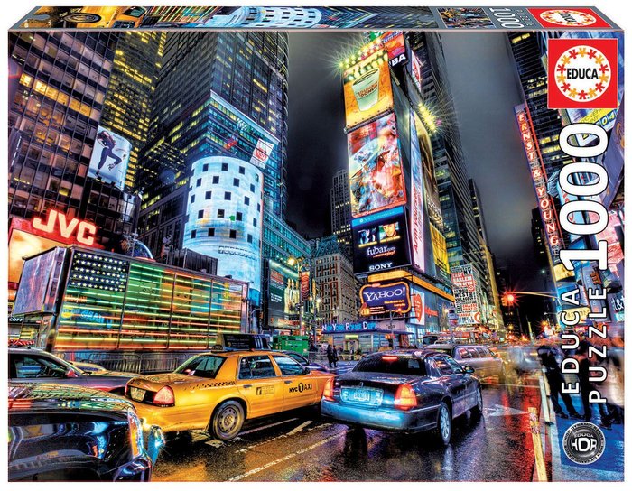 Puzzle Times Square Nueva York EDUCA BORRAS 1000 piezas