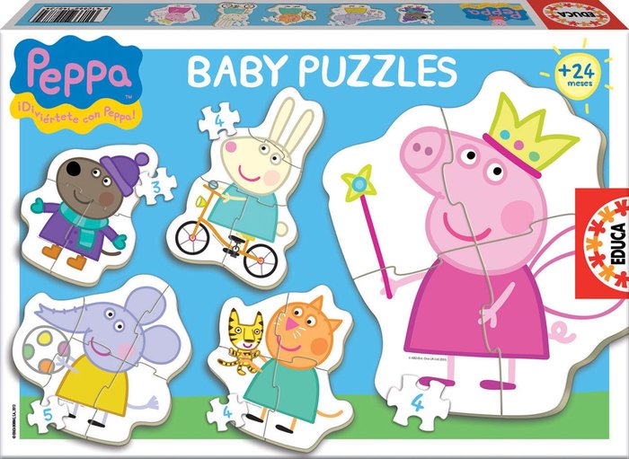 PUZZLE EDUCA BABY PEPPA PIG | EDUCA-BORRAS | 1 UNIDAD | 8412668156227