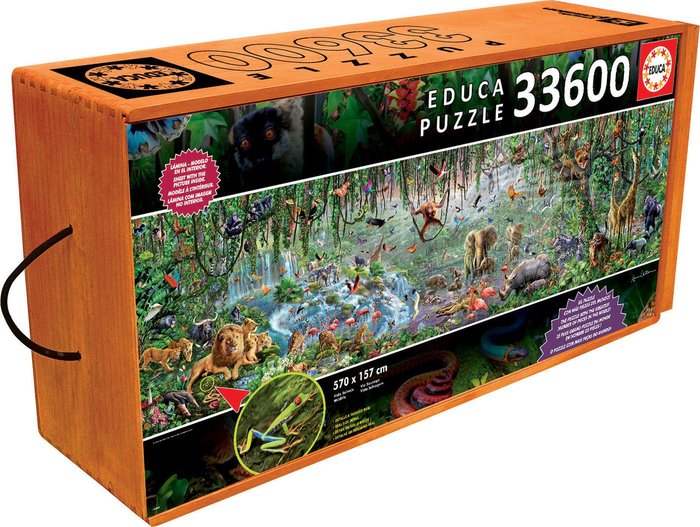 Vida Salvaje Puzzle 33600 Piezas EDUCA BORRAS