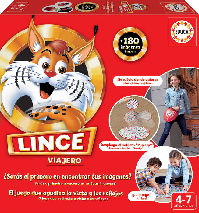 JUEGO LINCE VIAJERO | EDUCA-BORRAS | 1 UNIDAD | 8412668163928 Imagen principal del producto