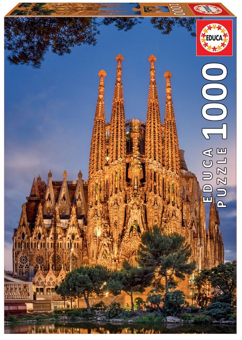 Puzzle Educa 1000 Piezas Sagrada Familia Marca Educa Imagen principal del producto