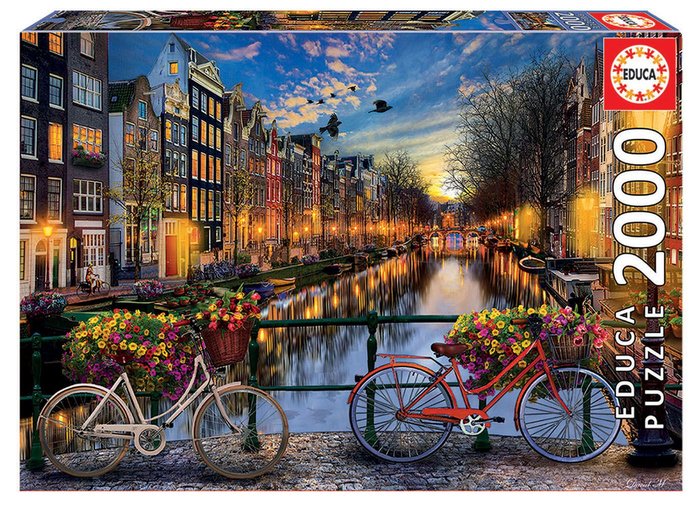 PUZZLE EDUCA 2000 PIEZAS AMSTERDAM | EDUCA-BORRAS | 1 UNIDAD | 8412668171275