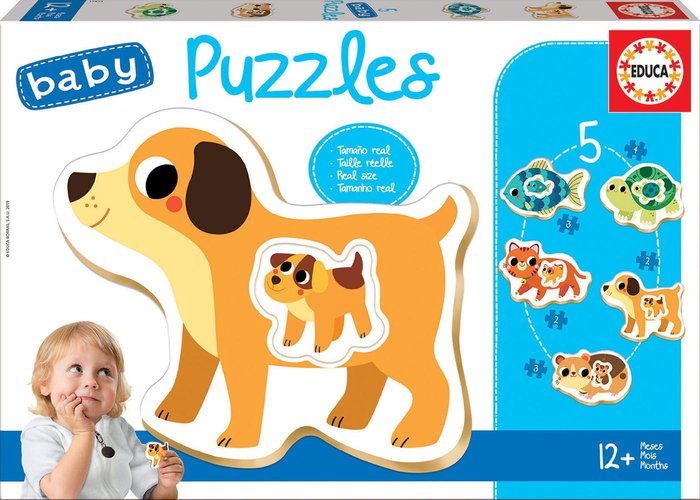 PUZZLE EDUCA INFANTIL ANIMALES +12 MESES | EDUCA-BORRAS | 1 UNIDAD | 8412668175730