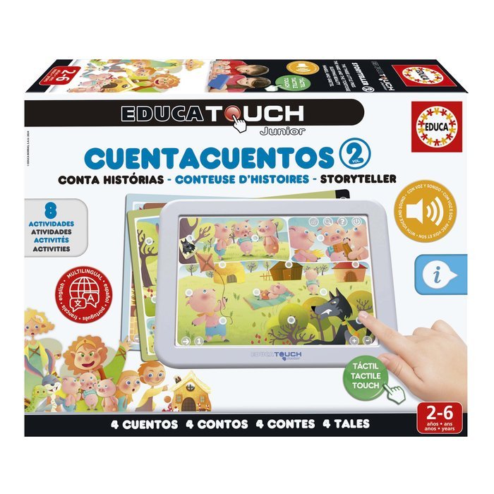 Juego Educa Touch Junior Cuentacuentos Marca Borras