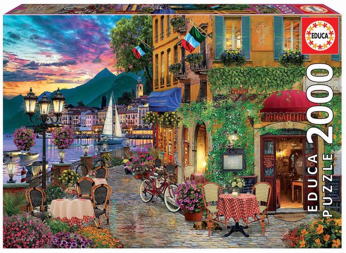 PUZZLE EDUCA 2000 PIEZAS ITALIAN FASCINO | EDUCA-BORRAS | 1 UNIDAD | 8412668180093