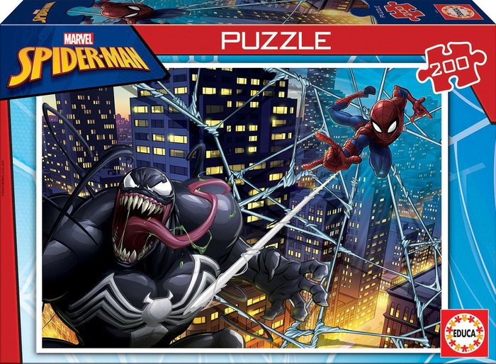 PUZZLE 200 PIEZAS SPIDER-MAN | EDUCA-BORRAS | 1 UNIDAD | 8412668181007 Imagen principal del producto
