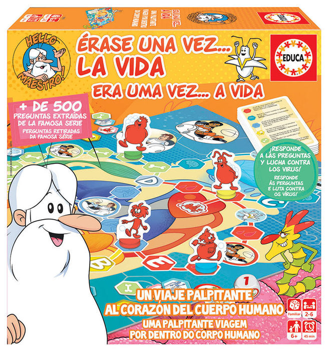 Erase una Vez Juego de Mesa EDUCA BORRAS para niños de 6 a 9 años