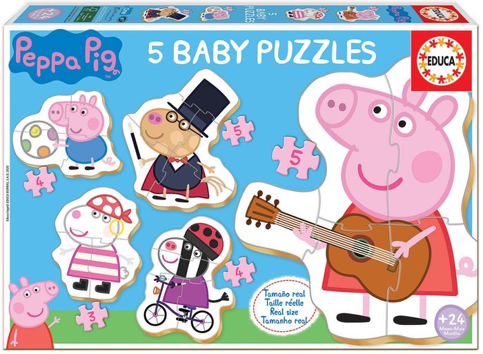 Baby Peppa Pig Puzzle Educa Borras