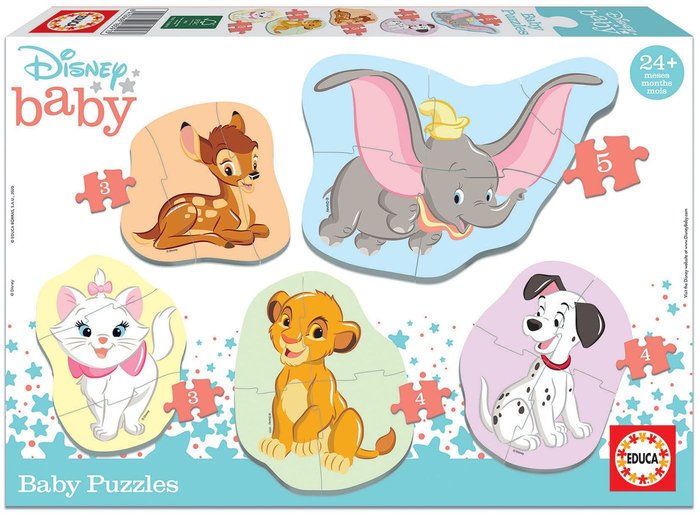 Puzzle Educa Baby Disney Animals Marca Educa-Borras