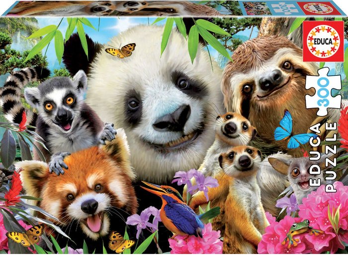 PUZZLE 300 PIEZAS BLACK-EYED AMIGOS SELFIE | EDUCA-BORRAS | 1 UNIDAD | 8412668186101