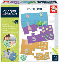 PUZZLE EDUCA LOS NUMEROS 40 PIEZAS | EDUCA-BORRAS | 1 UNIDAD | 8412668186958