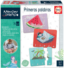 PUZZLE EDUCA PRIMERAS PALABRAS 76 PIEZAS | EDUCA-BORRAS | 1 UNIDAD | 8412668186972