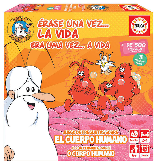 Juego de Mesa Erase una Vez... la Vida Educa-Borras