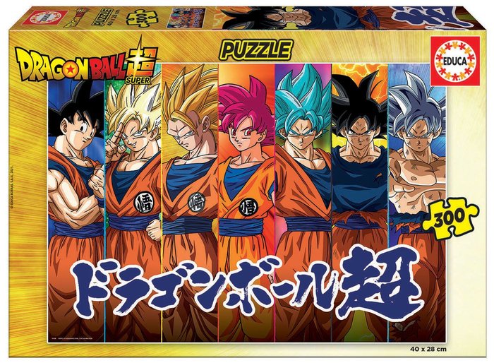 Puzzle Educa 300 Piezas Dragon Ball Super Marca Educa Borras