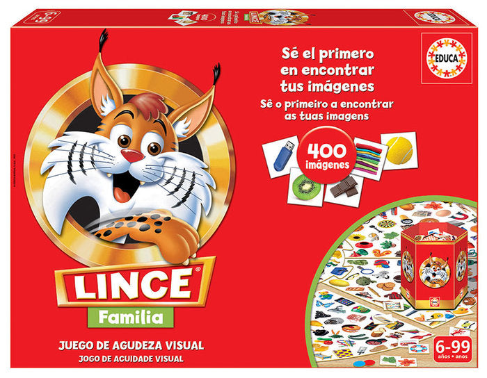JUEGO DE MESA LINCE EDICION FAMILIA | EDUCA-BORRAS | 1 UNIDAD | 8412668192072 Imagen principal del producto