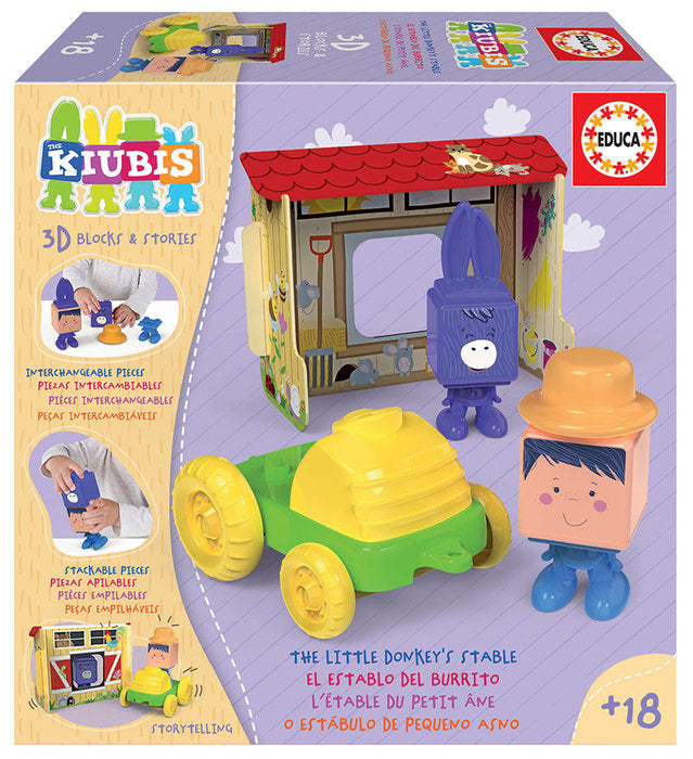 El Establo del Burrito The Kiubis Educa Borras Juego de Mesa