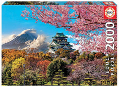 PUZZLE EDUCA 2000 PIEZAS CASTILLO DE OSAKA JAPON | EDUCA-BORRAS | 1 UNIDAD | 8412668192768