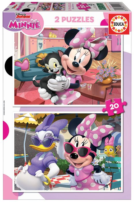 PUZZLE EDUCA 2X20 PIEZAS MINNIE | EDUCA-BORRAS | 1 UNIDAD | 8412668192973
