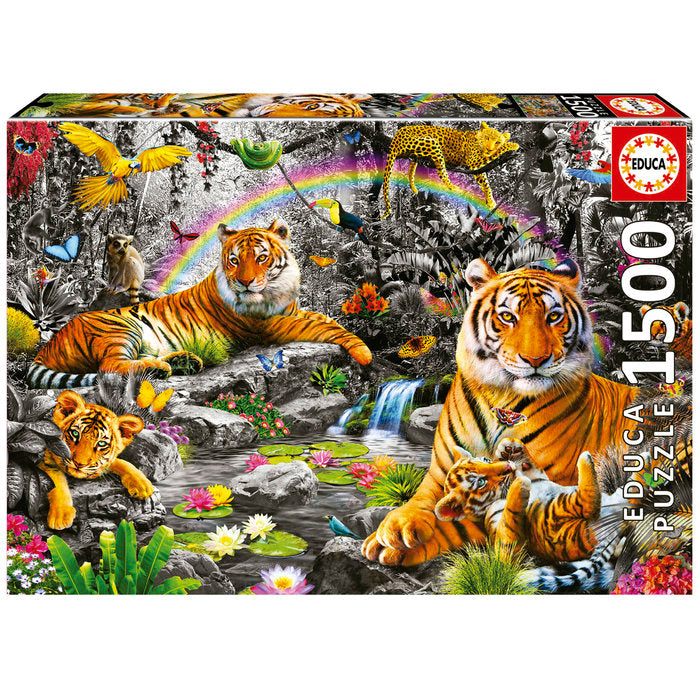 Puzzle Selva Radiante 1500 Piezas EDUCA BORRAS