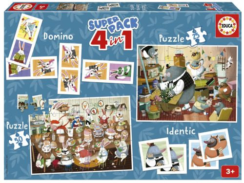 Superpack 4 en 1 Cuentos del Bosque by Kasandra Educa Borras