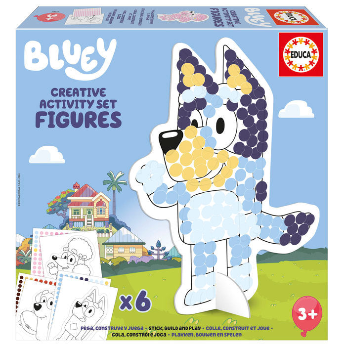 Juego Bluey Creative Activity Set 3D EDUCA-BORRAS