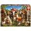 PUZZLE LOS TRAVIESOS DE LA GRANJA 500 PIEZAS | EDUCA-BORRAS | 1 UNIDAD | 8412668199057