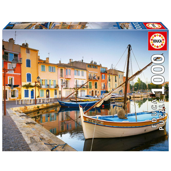 Puzzle 1000 Piezas Puerto de Martigue Provenza Educa Borras