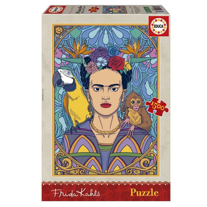 Puzzle 1500 Piezas Frida Kahlo Educa Borras