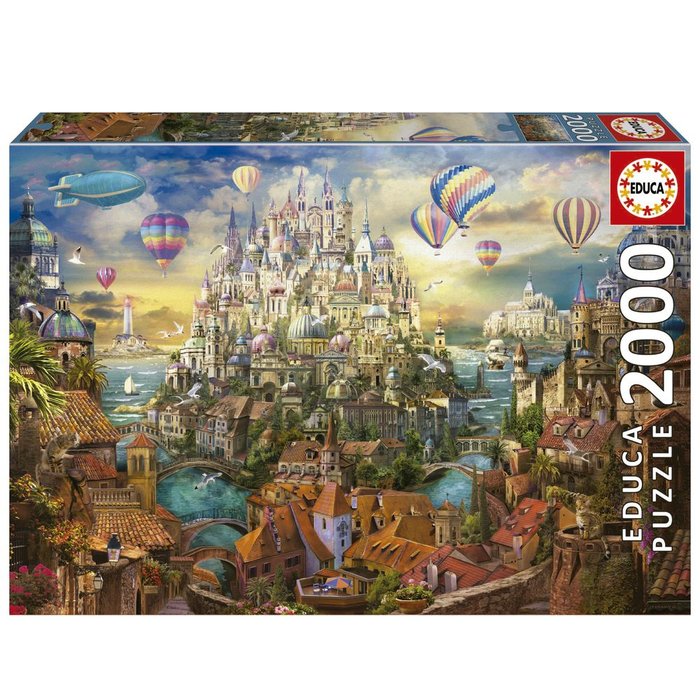 Puzzle Ciudad de los Sueños 2000 Piezas EDUCA-BORRAS
