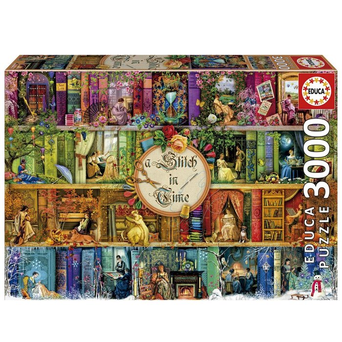 Puzzle 3000 Piezas Stich In Time Educa Borras