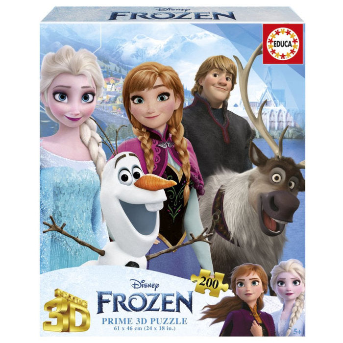 Puzzle 3D Lenticular 200 Piezas Frozen EDUCA Borras