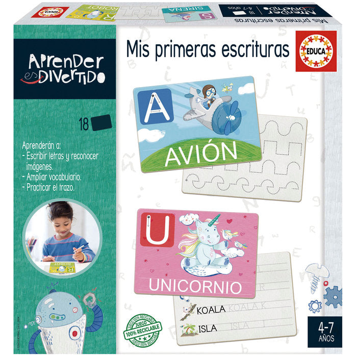 Juego Mis Primeras Escrituras Educa-Borras Imagen principal del producto