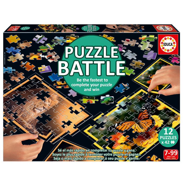 Puzzle Battle Natura Educa Borras