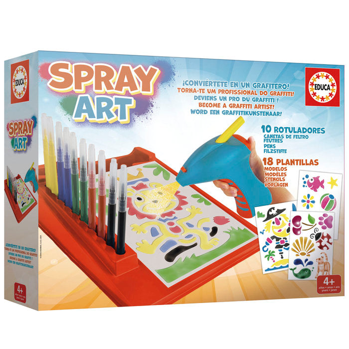Spray Art Educa Borras para manualidades y proyectos creativos