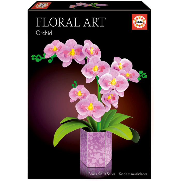 Orquidea Arte Floral Educa Borras Juego Educativo de Manualidades