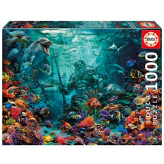 PUZZLE 1000 PIEZAS ARRECIFE DE CORAL POSEIDON | EDUCA-BORRAS | 1 UNIDAD | 8412668201743