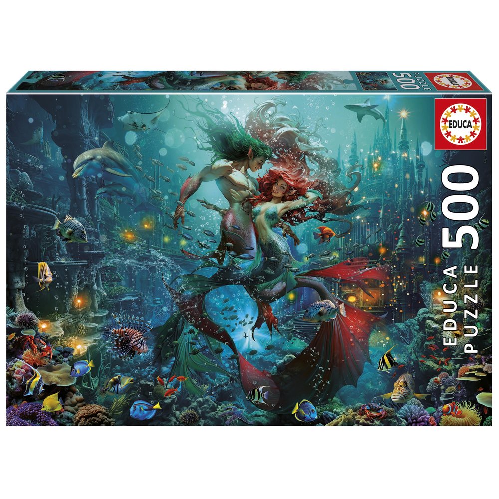 Puzzle 500 Piezas Atlántida Educa Borras