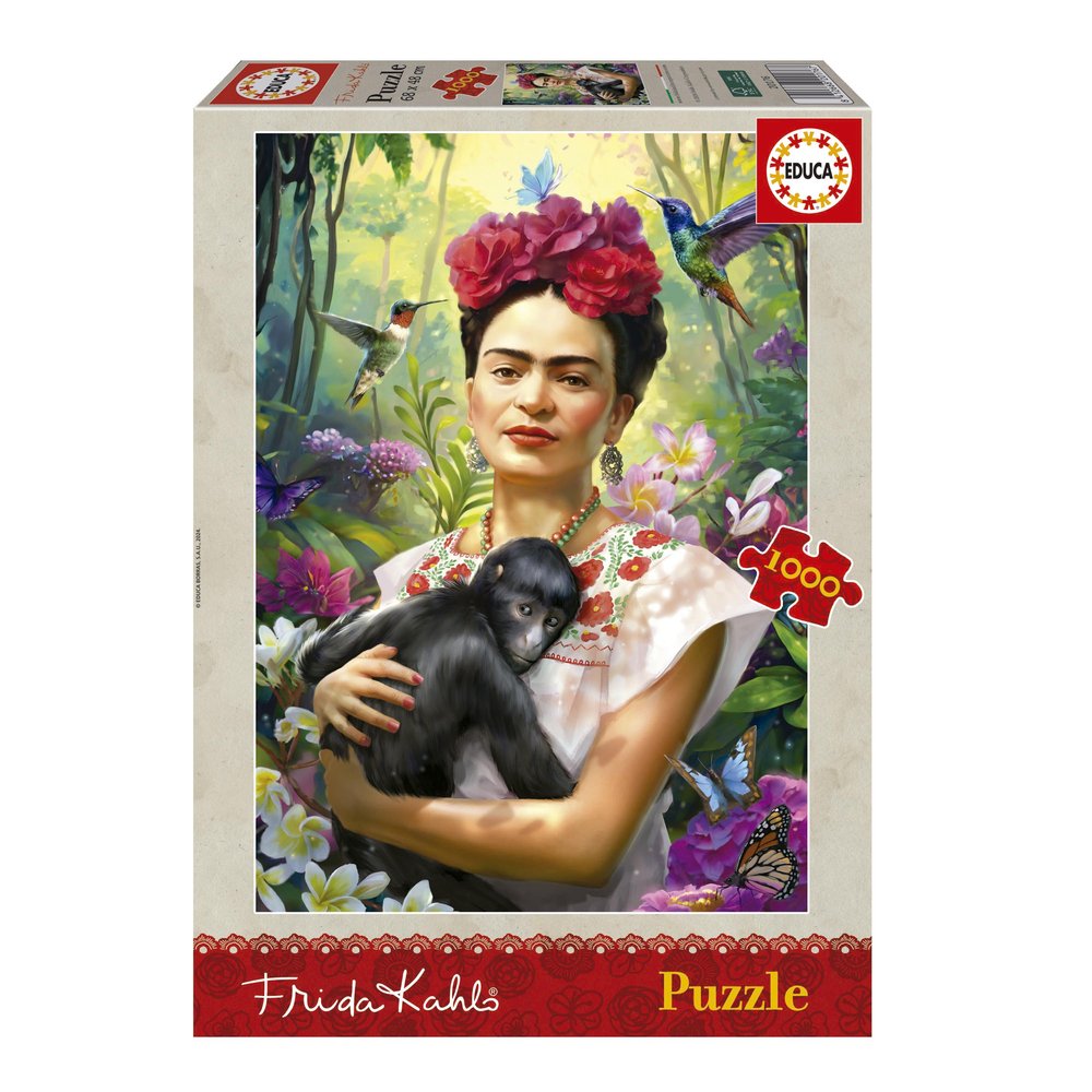 Puzle 1000 El Jardín de la Vida Frida Kahlo EDUCA-BORRAS Imagen principal del producto