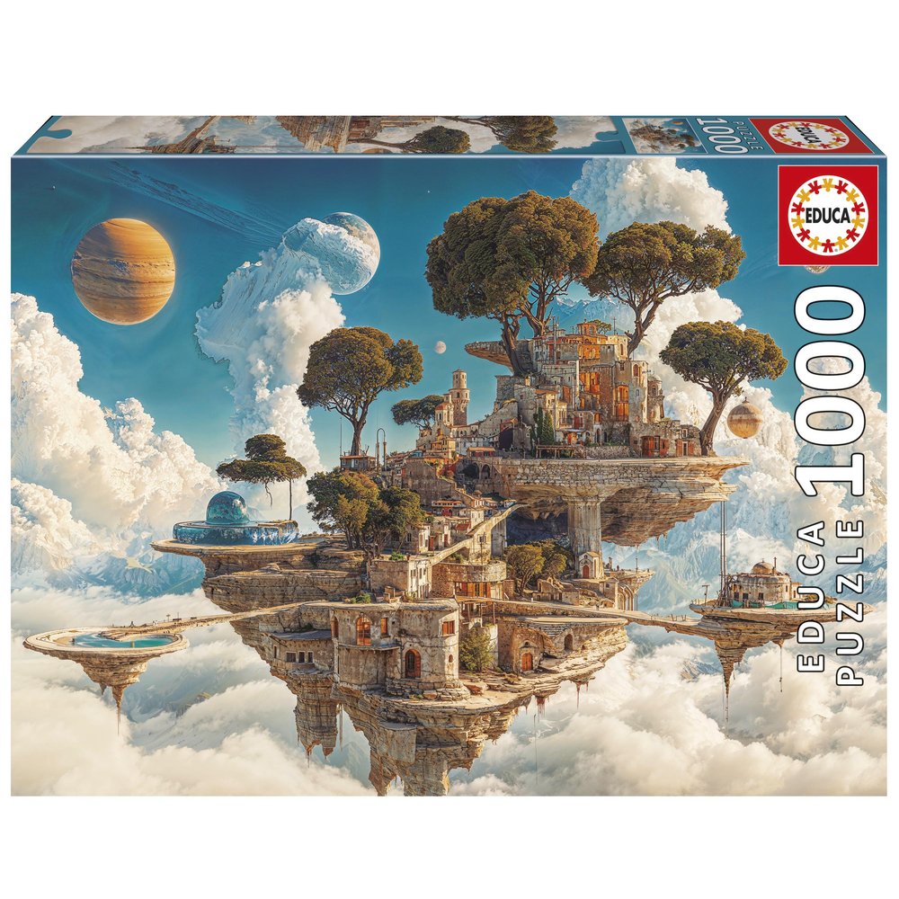 Puzle 1000 Plus Reino de Nubes Educa-Borras Imagen principal del producto