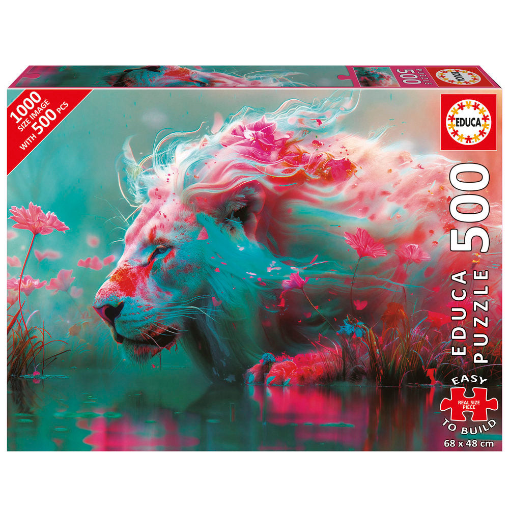 PUZZLE 500 PIEZAS REY DE LAS FLORES | EDUCA-BORRAS | 1 UNIDAD | 8412668202344