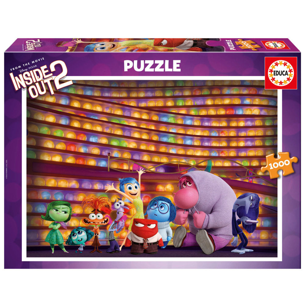 Puzzle 1000 Piezas Inside Out 2 Extreme Educa Borras