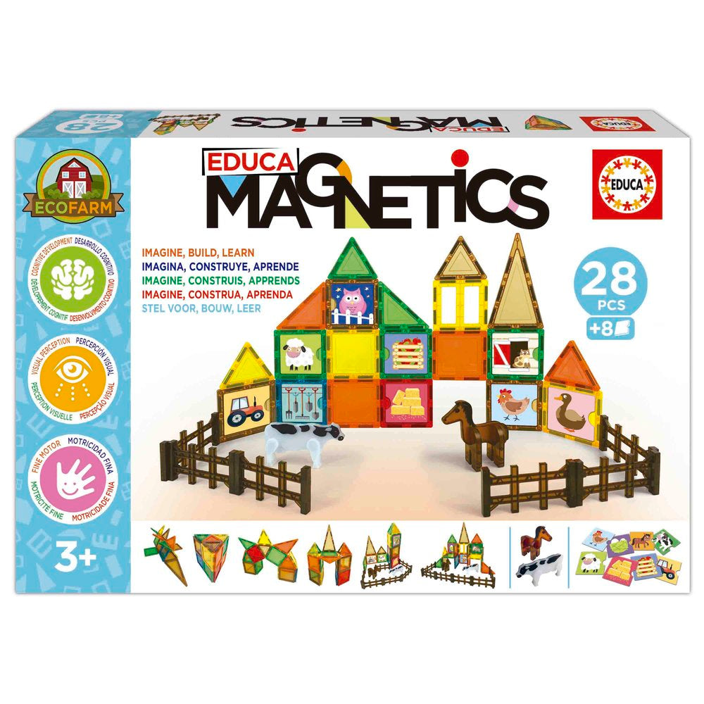 Juego Educa Magnetics Ecofarm 28 Pcs Marca Educa-Borras Imagen principal del producto