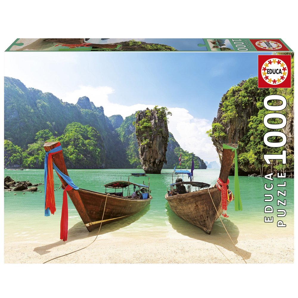 Puzle 1000 Isla de James Bond Educa-Borras