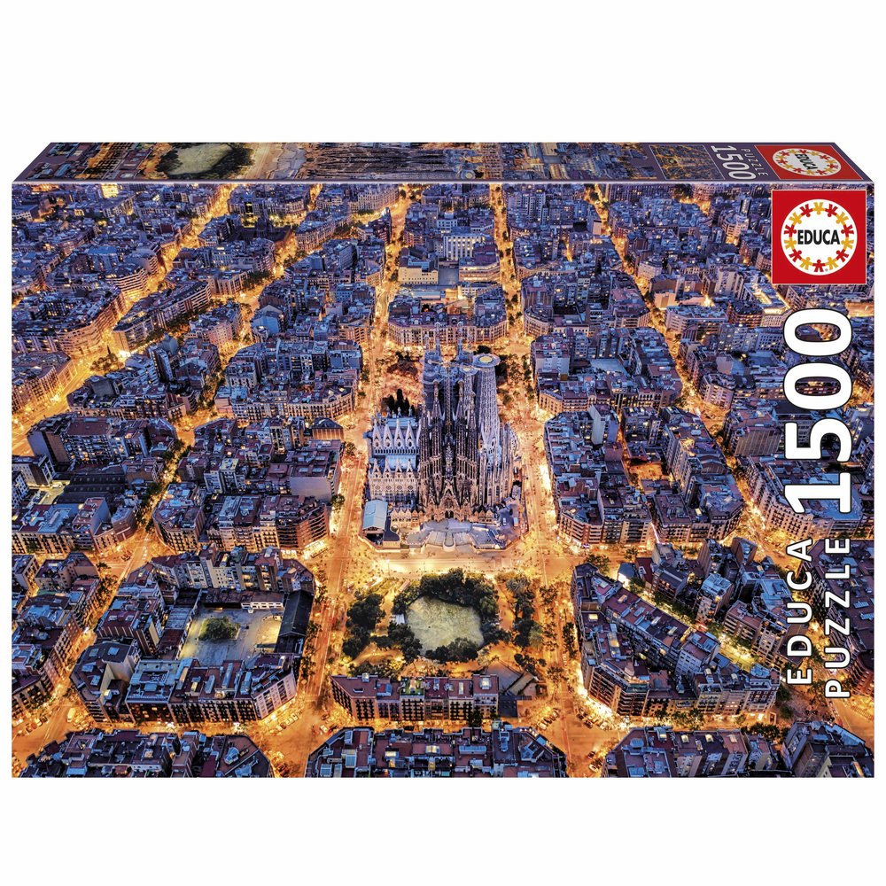Puzzle 1500 Piezas Barcelona Educa Borras