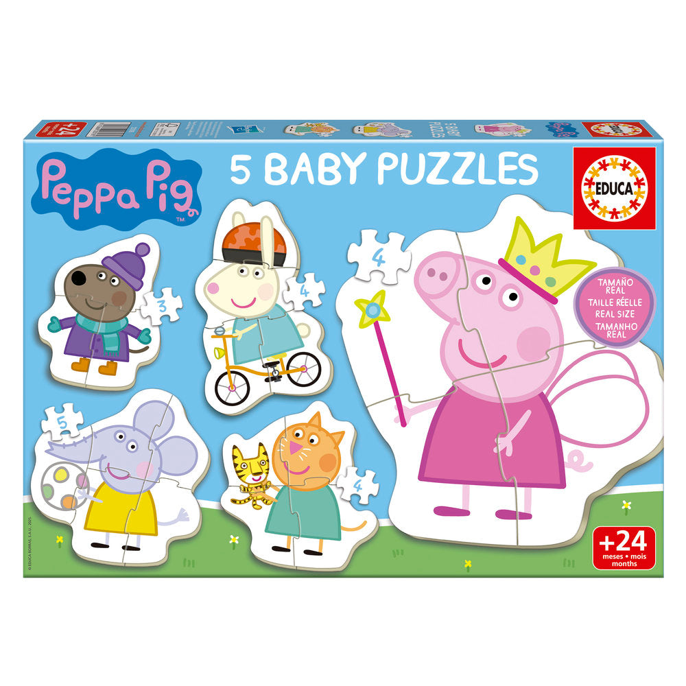 Puzle Baby Peppa Pig Educa-Borras Pack 100 piezas