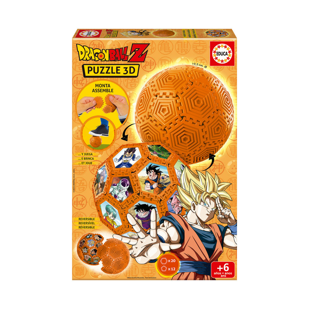Puzle 3D Bola Dragon Ball EDUCA-BORRAS
