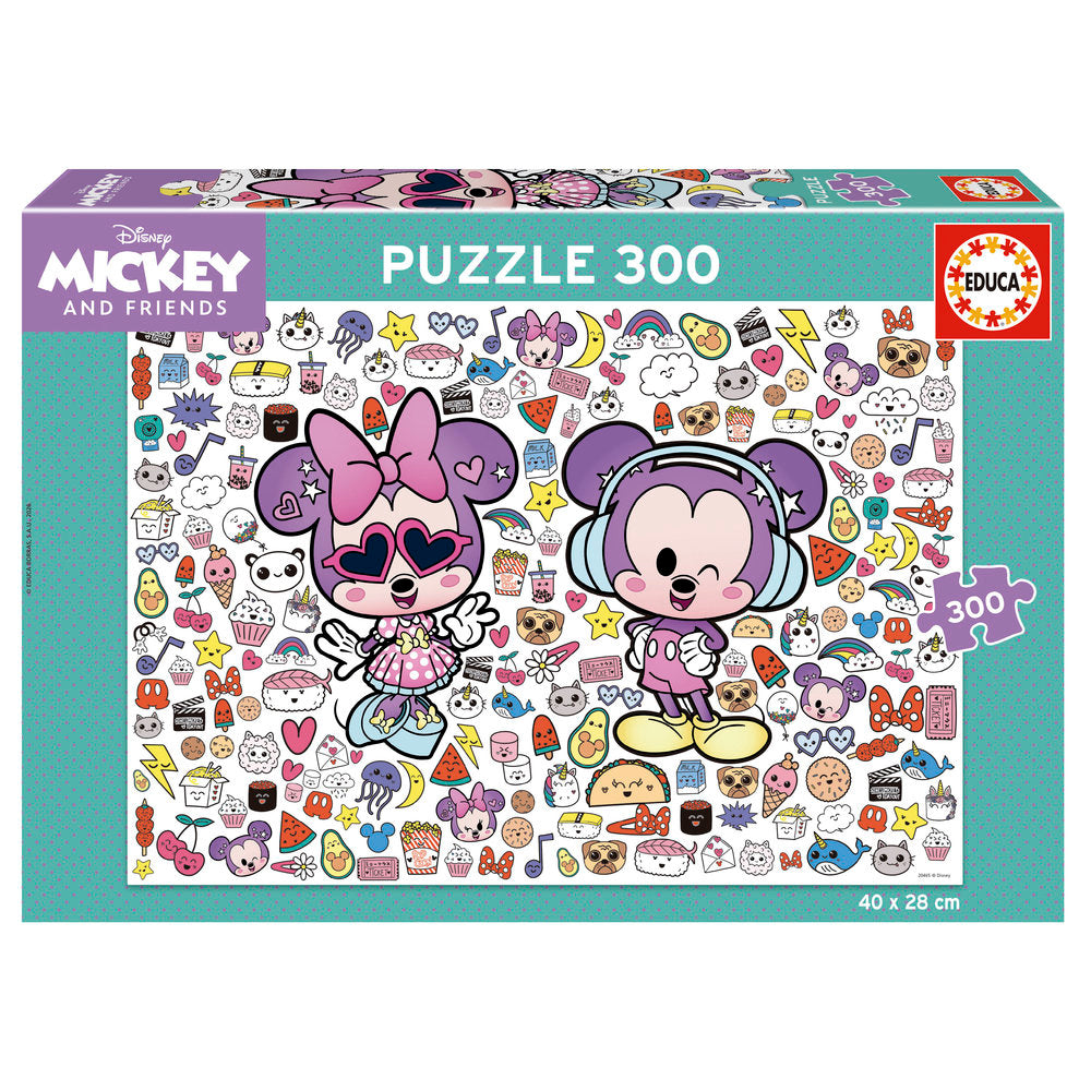 Puzzle 300 Disney Kawaii EDUCA-BORRAS