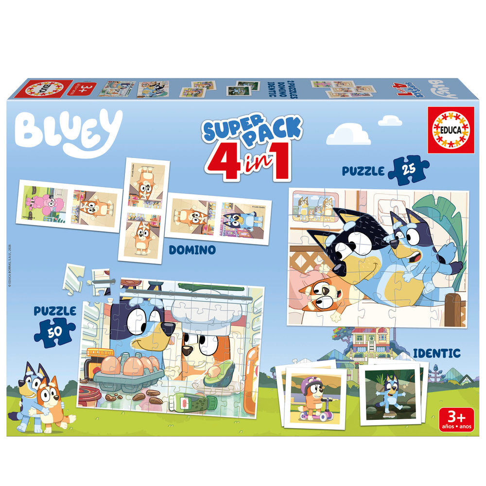 Puzzle Educa Superpack Bluey Marca Educa Borras