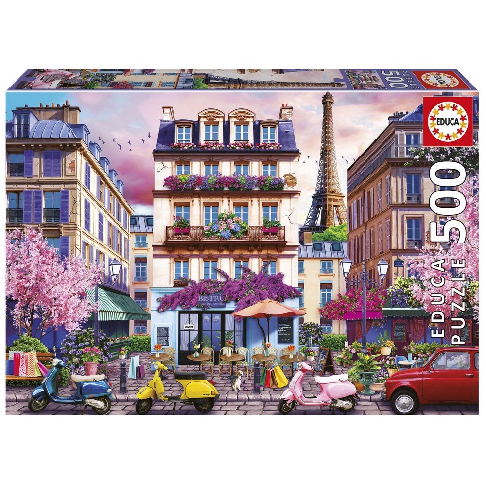 Puzzle 500 Distrito de Compras de Paris EDUCA-BORRAS